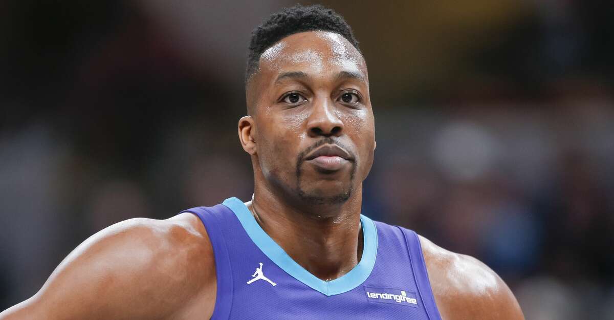 INDIANAPOLIS, IN - APRIL 10: Dwight Howard #12 of the Charlotte Hornets is seen during the game against the Indiana Pacers at Bankers Life Fieldhouse on April 10, 2018 in Indianapolis, Indiana. NOTE TO USER: User expressly acknowledges and agrees that, by downloading and or using this photograph, User is consenting to the terms and conditions of the Getty Images License Agreement.(Photo by Michael Hickey/Getty Images)