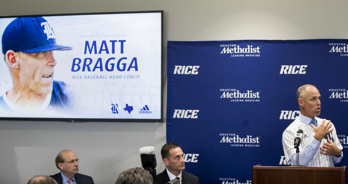 Rice baseball coach Matt Bragga selects assistants