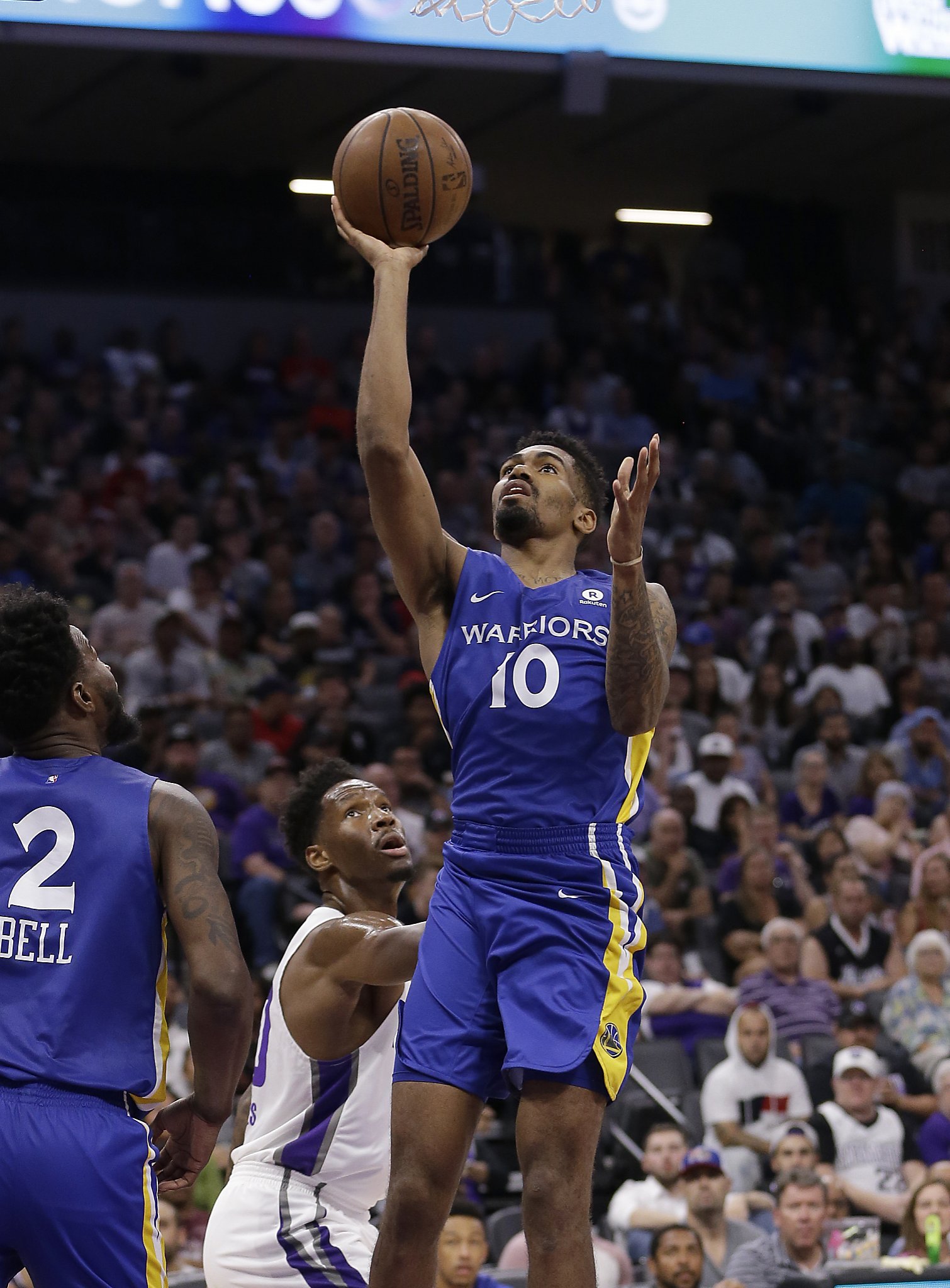 Warriors Jacob Evans makes solid summer league debut