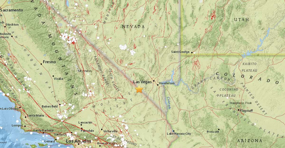 Magnitude 4.5 earthquake strikes near Sandy Valley, Nevada
