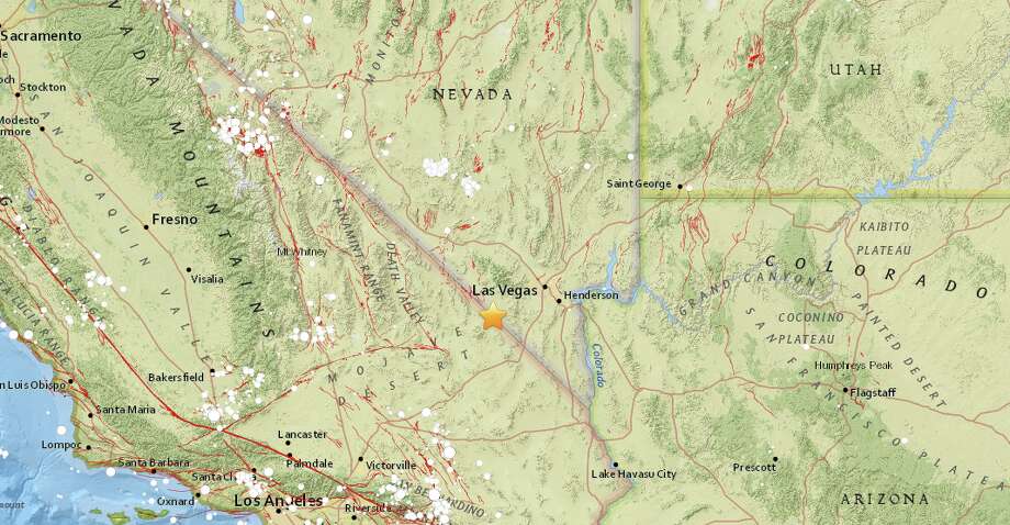 Magnitude 4.5 earthquake strikes near Sandy Valley, Nevada - SFGate