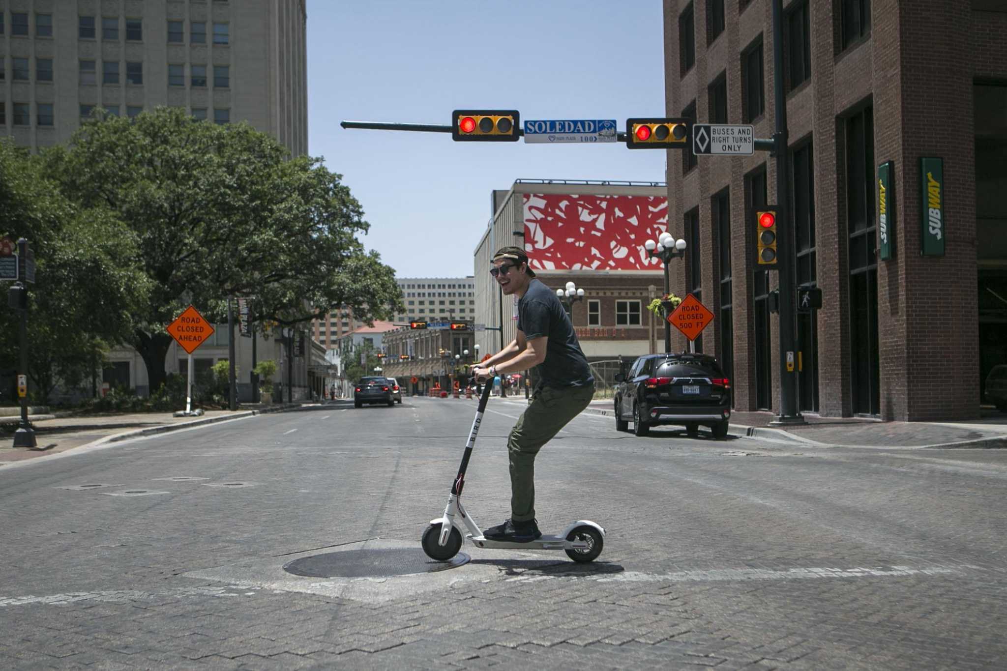 As escooters attract riders in San Antonio, officials look to regulate