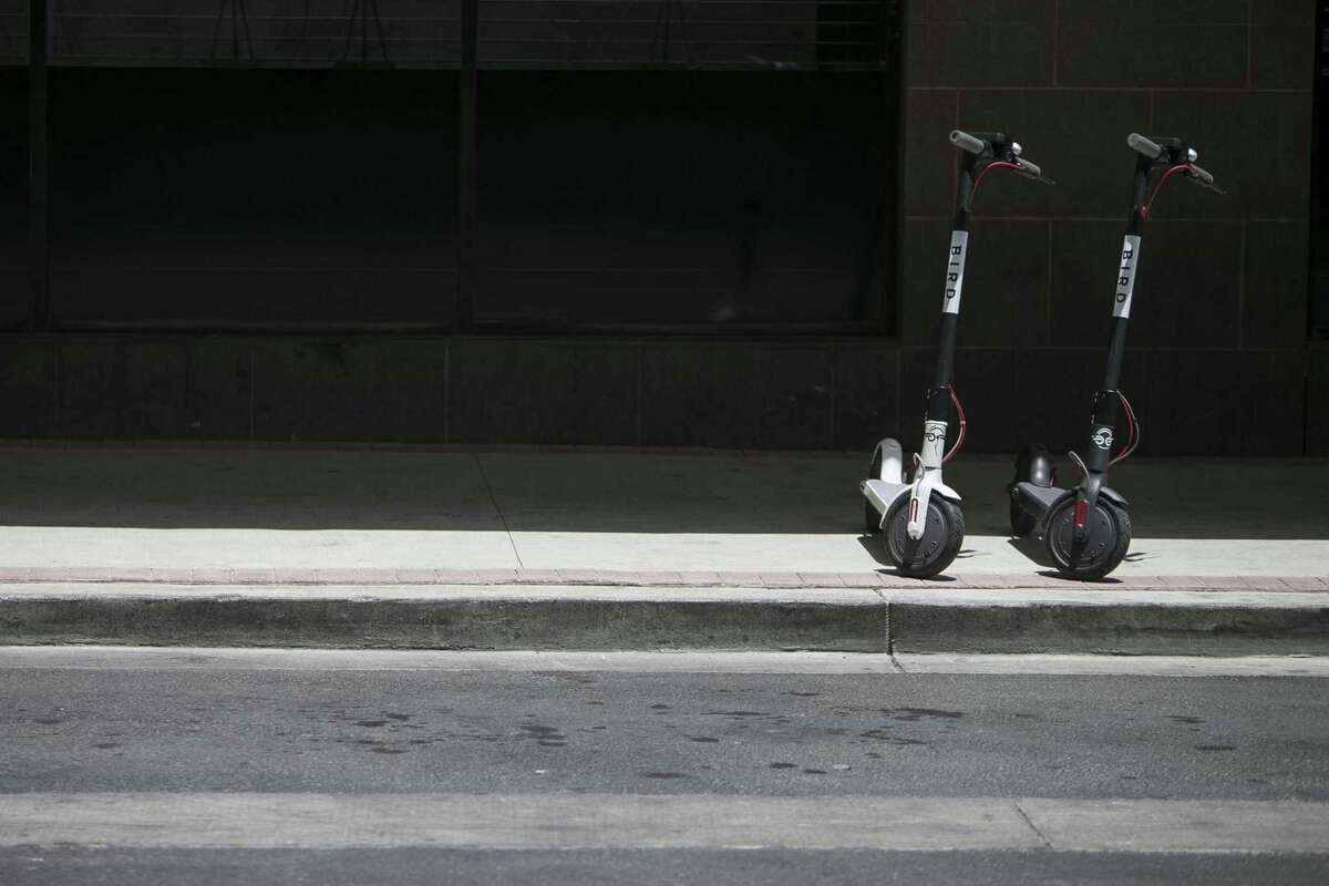 Downtown gets the Bird with funtoride scooters