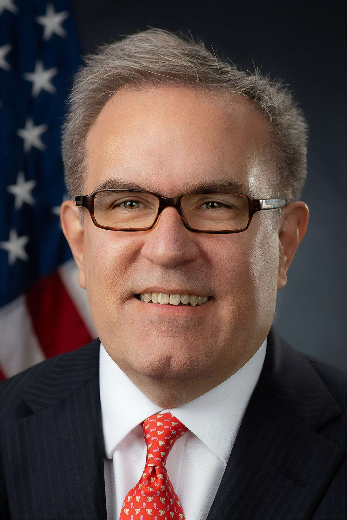 In this April 2018, photo provided by the Environmental Protection Agency, Andrew Wheeler poses for a photo in Washington. Wheeler, the new leader of the EPA, is a former coal industry lobbyist who helped lead an industry fight against regulations that protect Americans' health and address climate change. Wheeler, currently the No. 2 official at EPA, will take over as acting administrator on Monday, July 9, 2018, now that embattled administrator Scott Pruitt has resigned. 