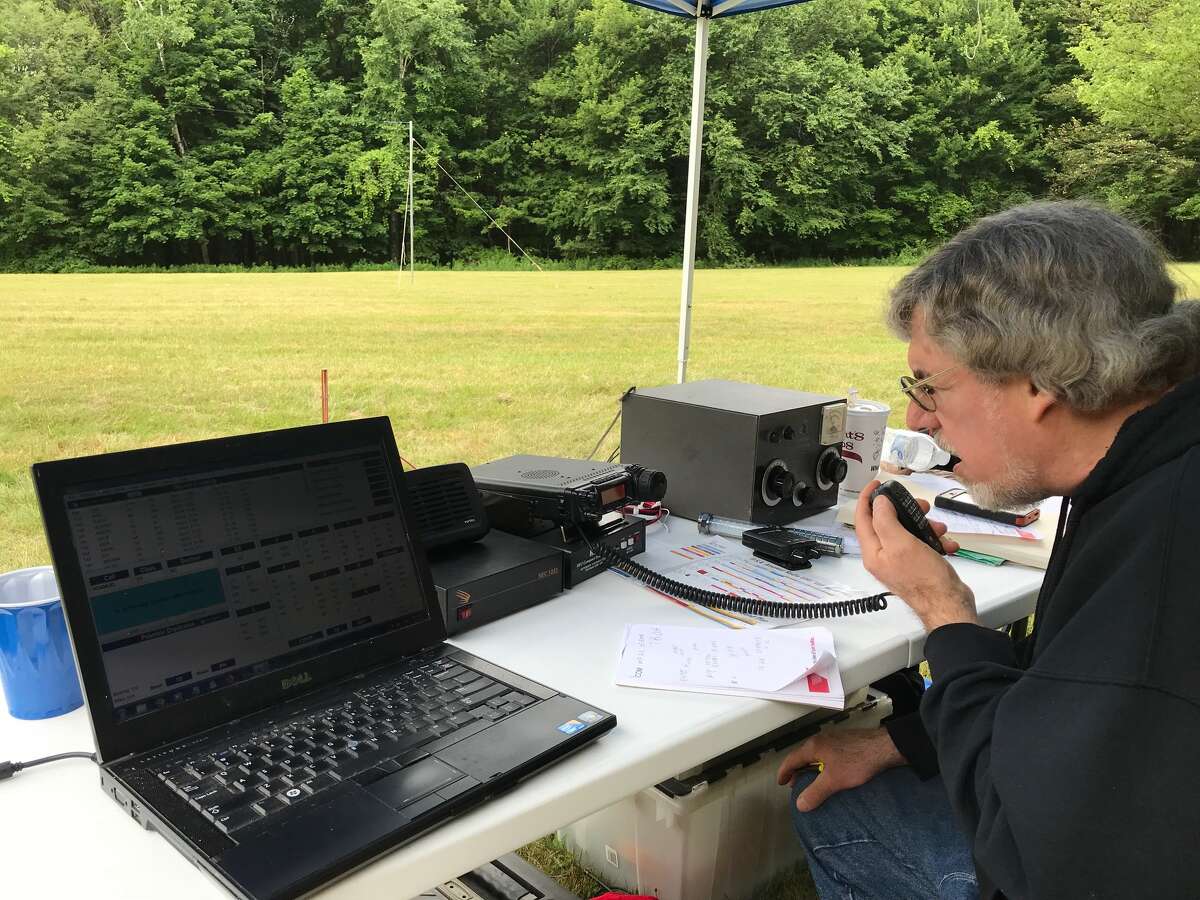 The Hoosick Amateur Radio Club joined in the 2018 American Radio Relay League Field Day Event June 23 and 24 at Bennington Battlefield, a 24-hour exercise to practice off-the-grid communications in the event of an emergency. Every June, 40,000 ham radio operators in North America set up temporary transmitting stations to demonstrate ham radio?s science, skill and service to America. For details, email hoosickfallshams@yahoo.com. The club meets the first Thursday of the month at 7 p.m. at the North Hoosick fire station, 22106 Route 22, Hoosick Falls.