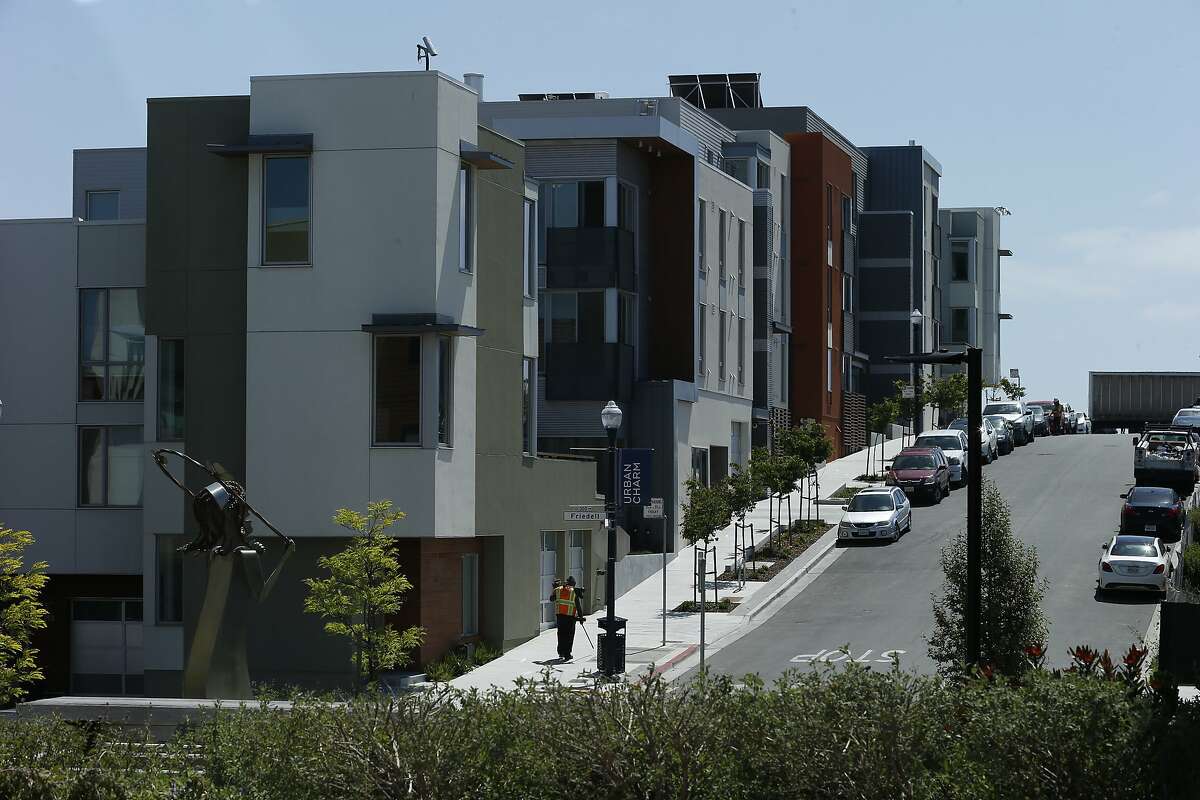 New housing in San Francisco, Calif. According to new figures from HUD, a family of four in the San Francisco metro area can make as much as $117,400 and still qualify for federal assistance.