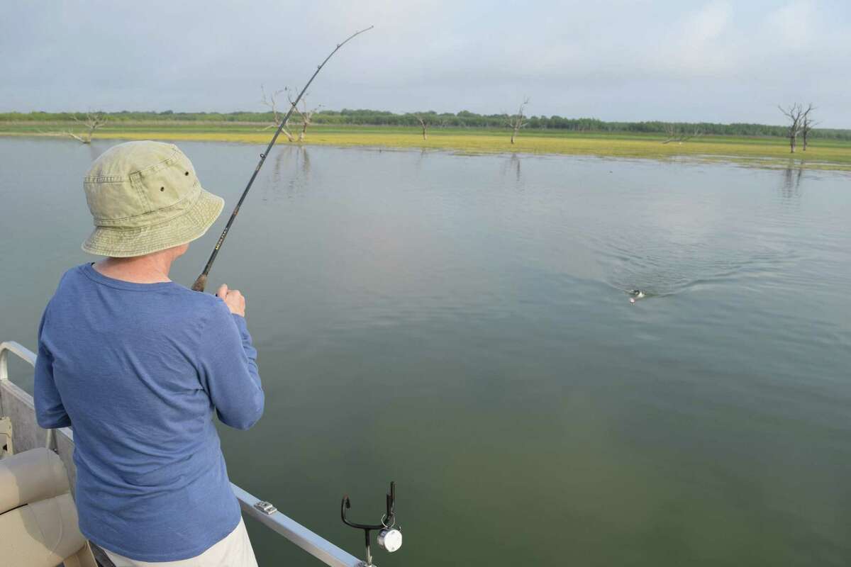 Hot weather cats Choke Canyon angling kicks into summer mode