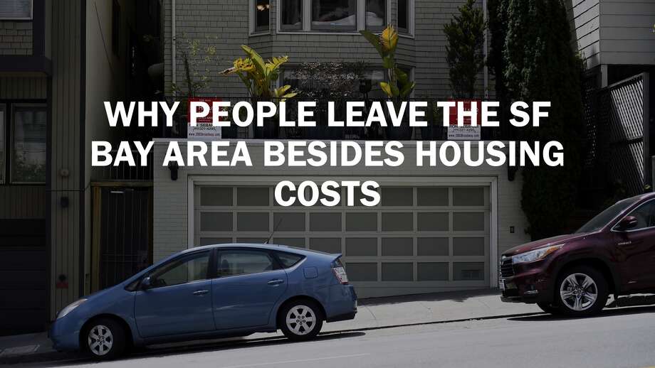 Why People Leave The Sf Bay Area Besides Housing Costs Sfgate Photo The Chronicle
