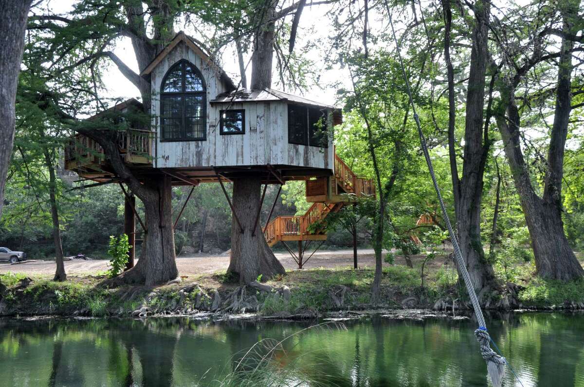 Treehouse Utopia B&B offers the chance to sleep in the Texas Hill ...