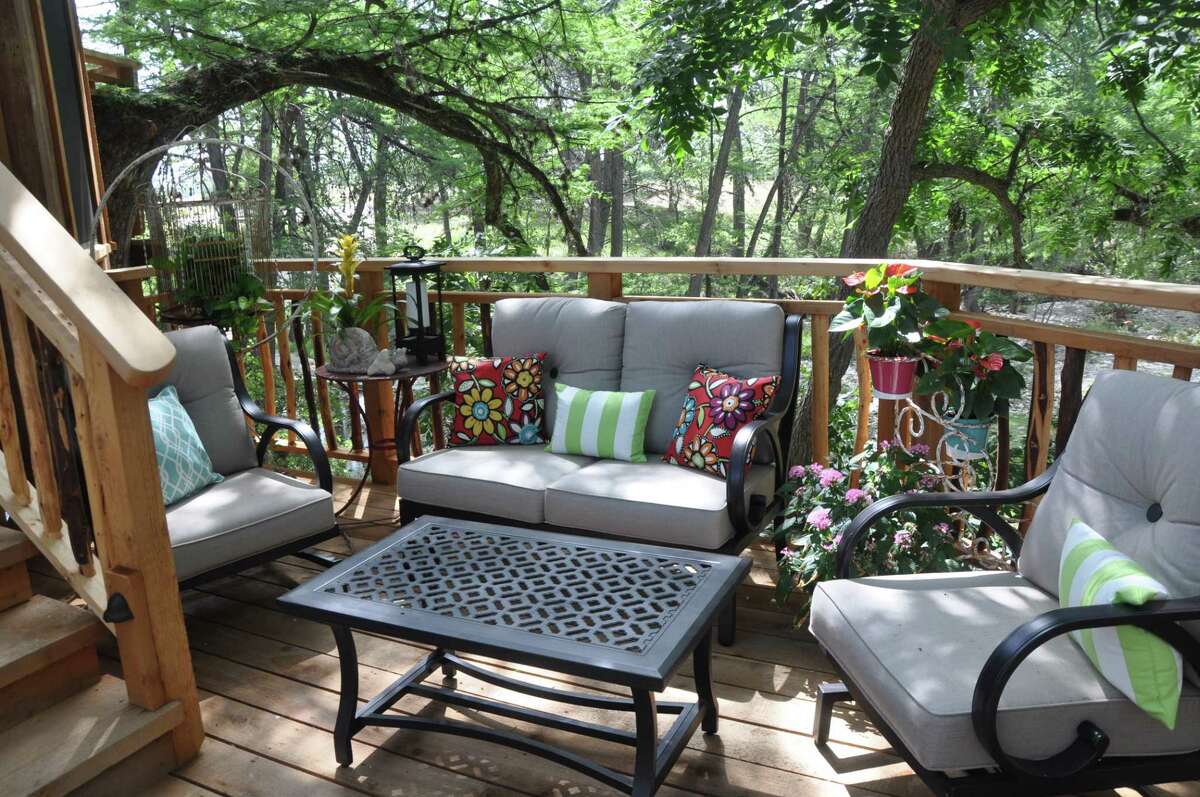 Treehouse Utopia B&B offers the chance to sleep in the Texas Hill