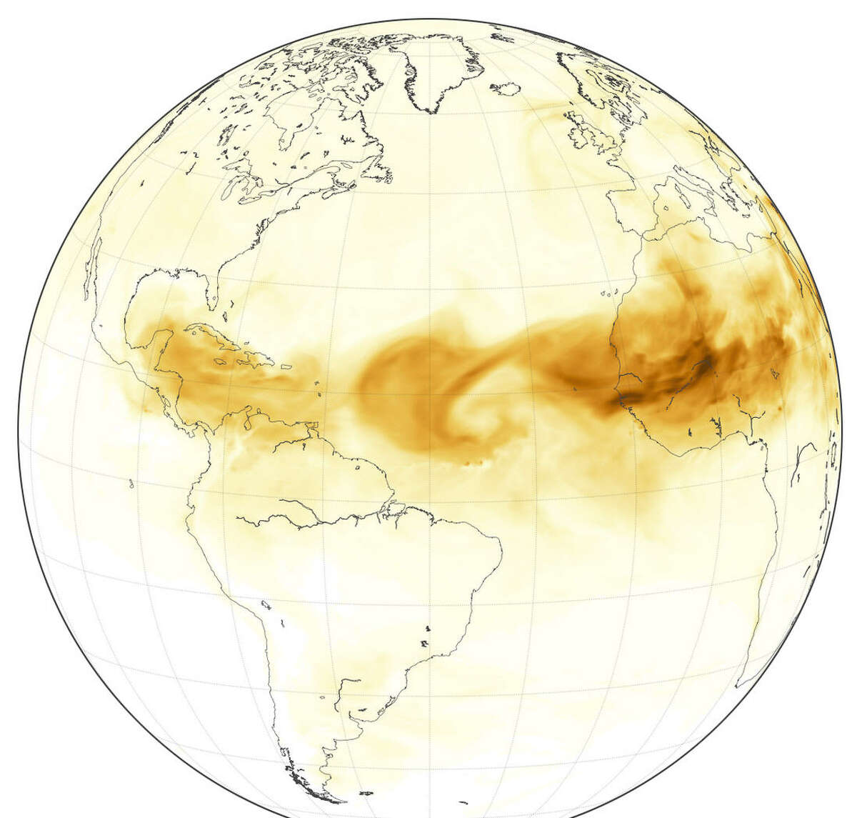 Saharan dust creates health hazard, hurricane hindrance