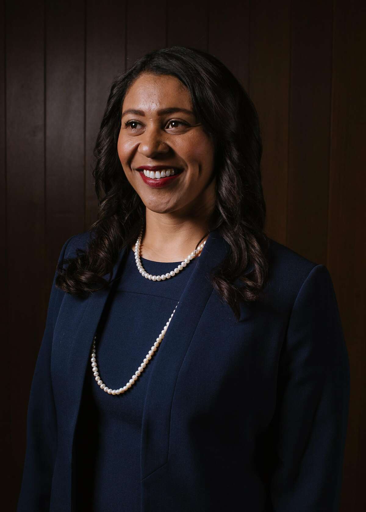 London Breed, San Francisco mayoral candidate, and President of the San Francisco Board of Supervisors, photographed on location at the San Francisco Chronicle offices on March 29th, 2018.