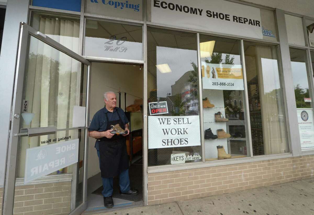 89yearold Norwalk shoe repair shop keeps getting the boot