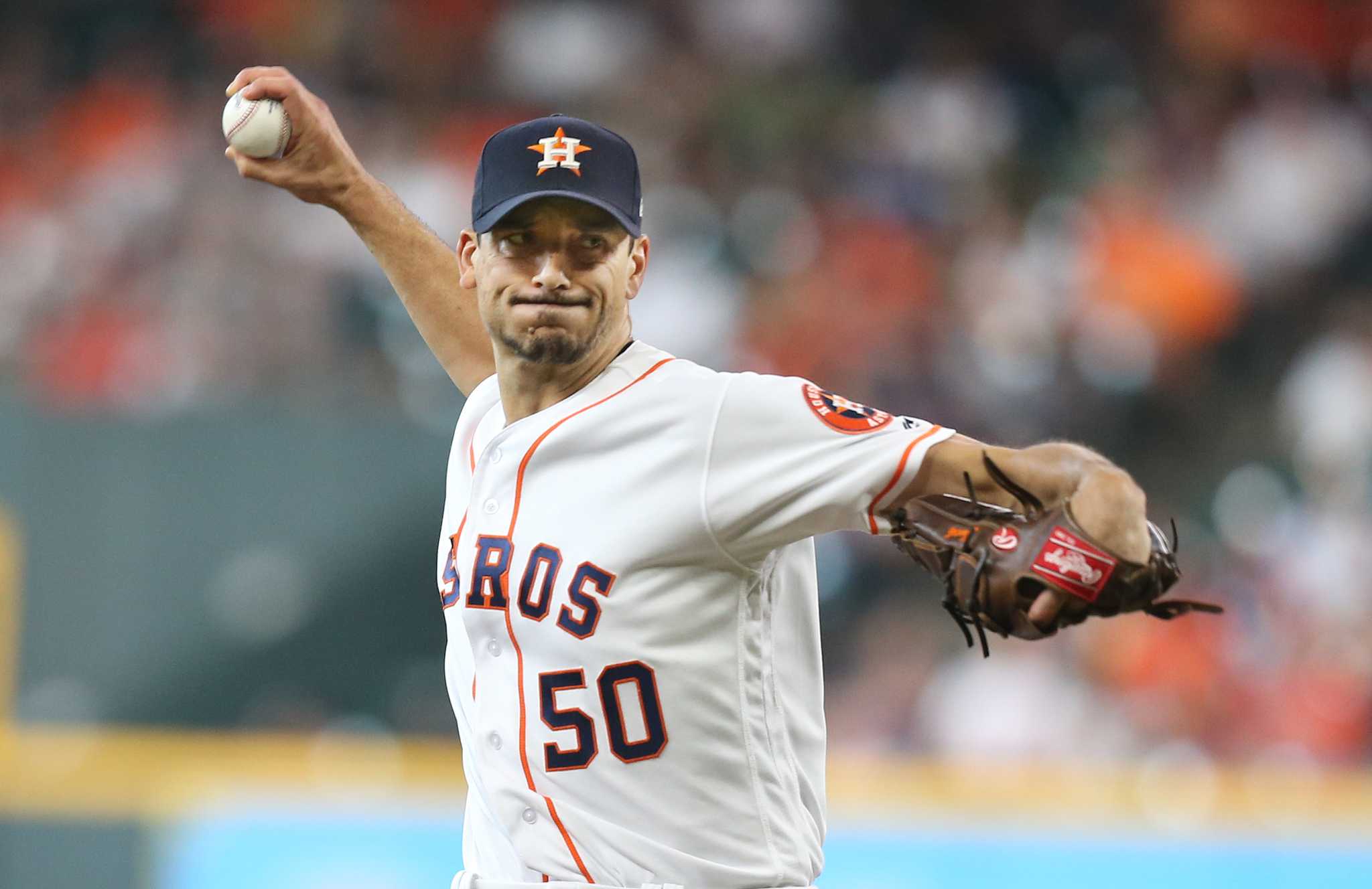 KPRC2 / Click2Houston - Charlie Morton #50 of the Houston Astros and the  American League and guests attend the 89th MLB All-Star Game, presented by  MasterCard red carpet at Nationals Park on
