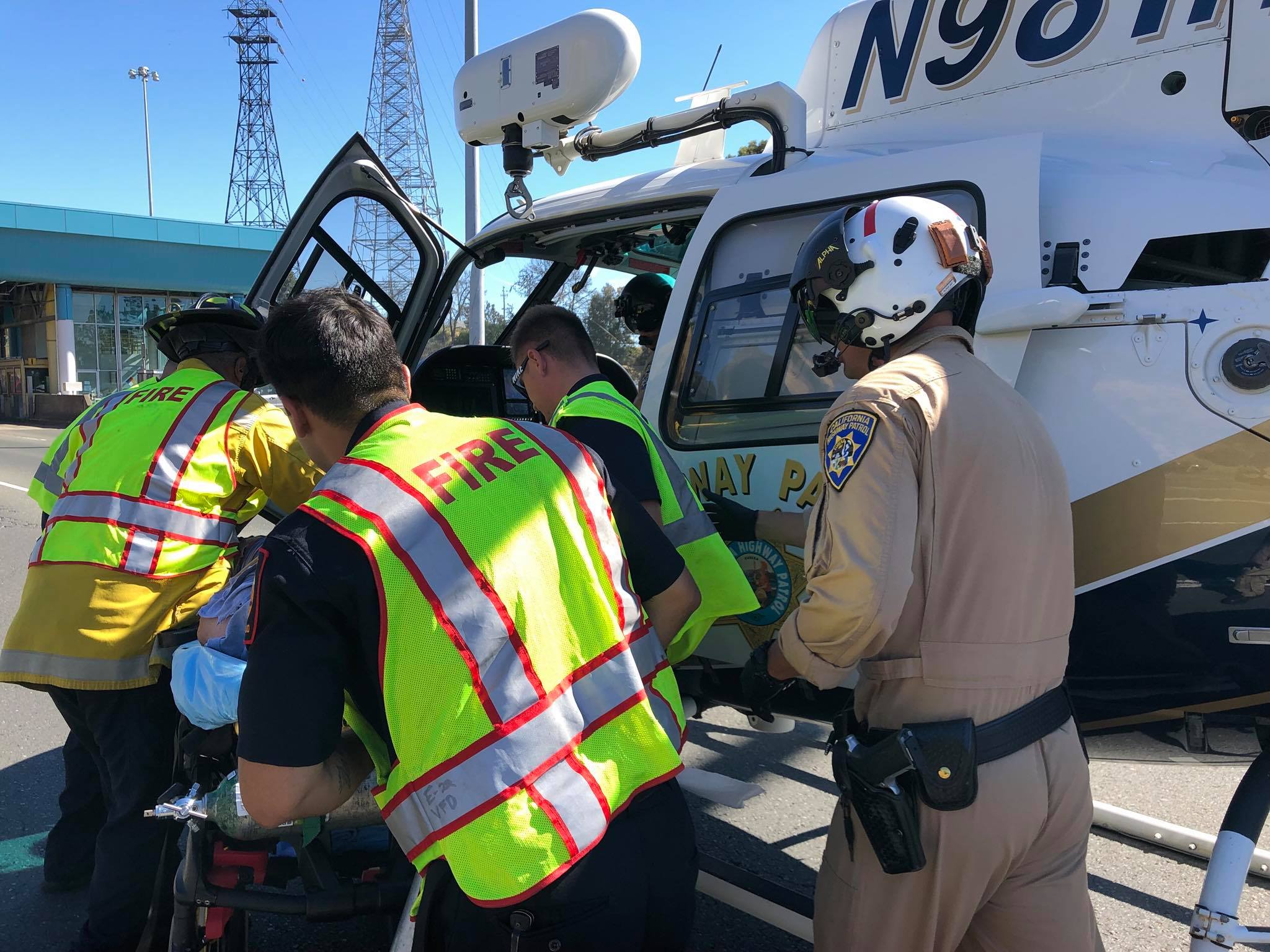 Motorcycle Crash Temporarily Closes Eastbound I 80 At Carquinez Bridge