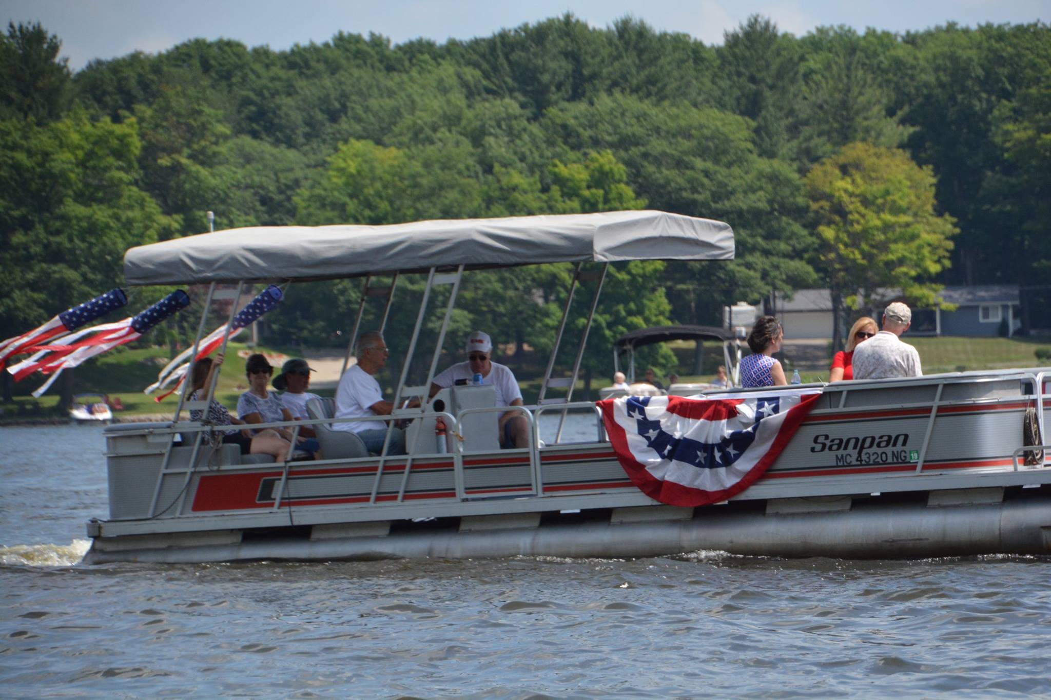 SEEN Sanford Lake Boat Parade July 4