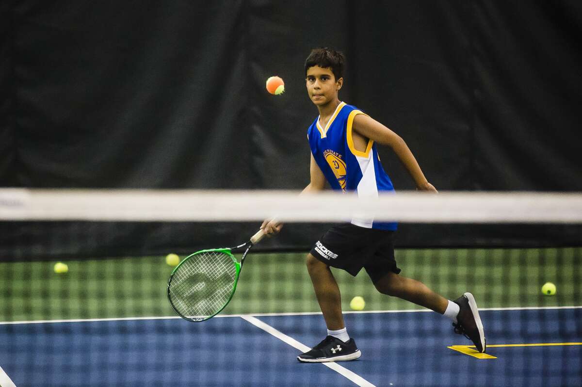 Tennis camp at Greater Midland Tennis Center July 9, 2018