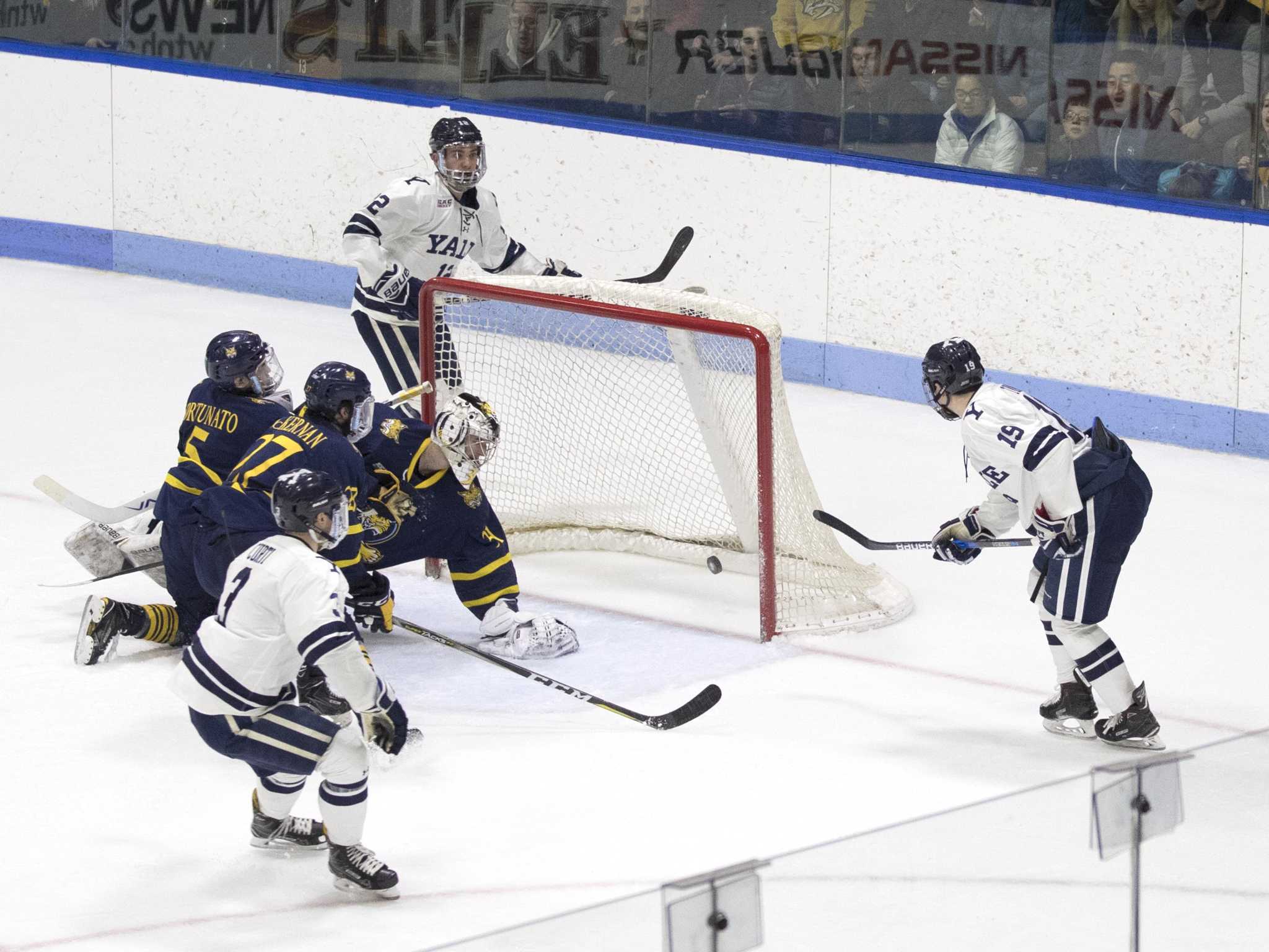 Yale hockey schedule includes trip to Northern Ireland