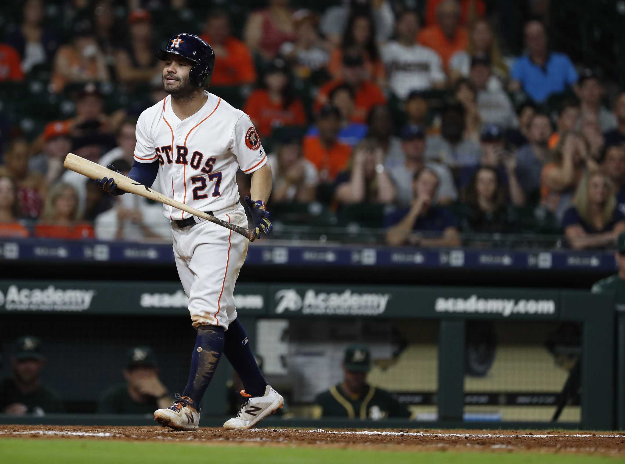 Astros held scoreless in loss to A's 