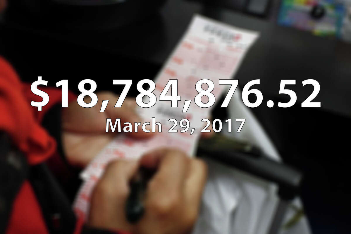 On March 29, 2017, Norma Rios of San Antonio won $18.8 million playing Lotto Texas at HEB Food Store in San Antonio.