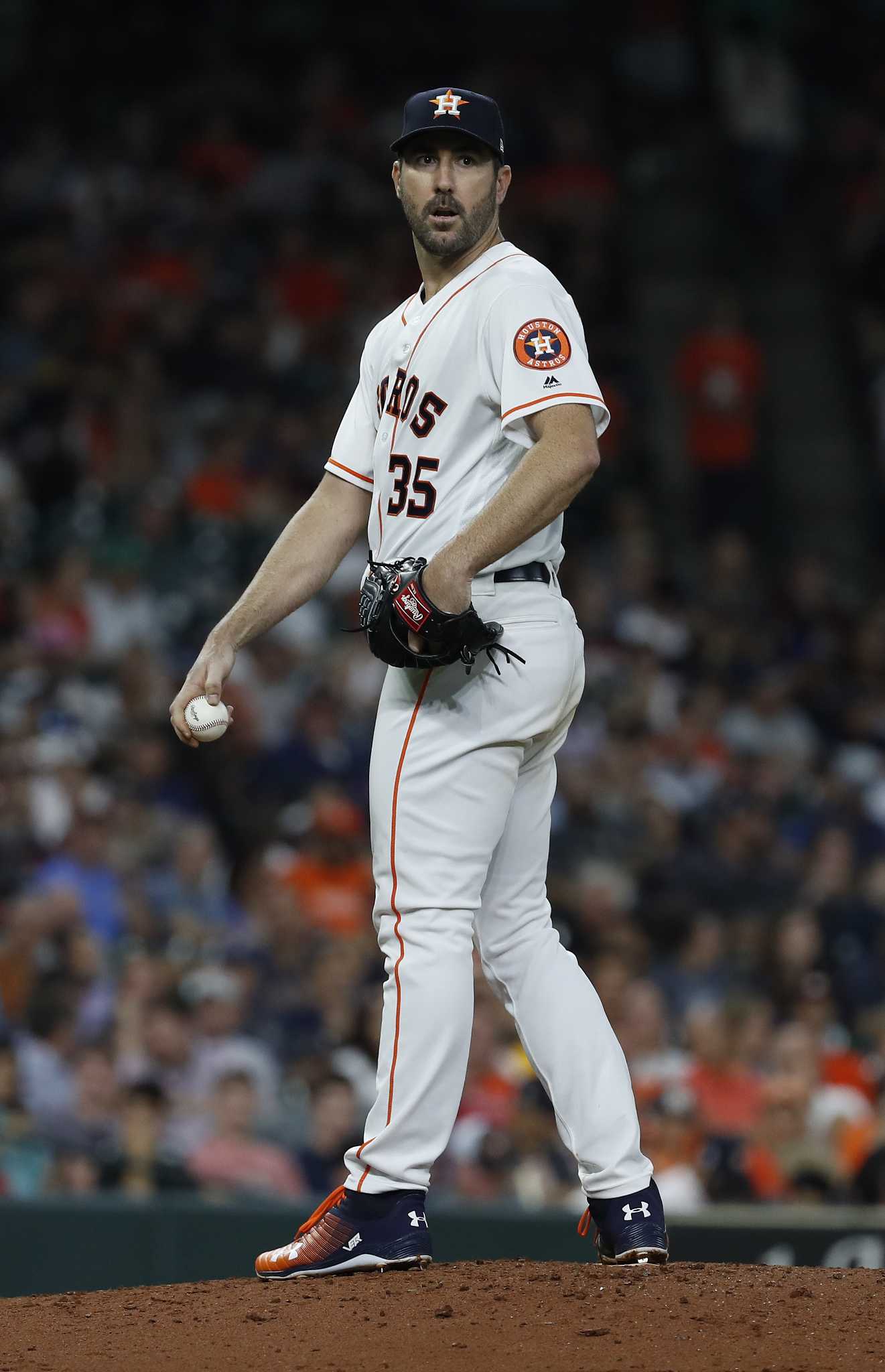 Justin Verlander by Dustin Bradford