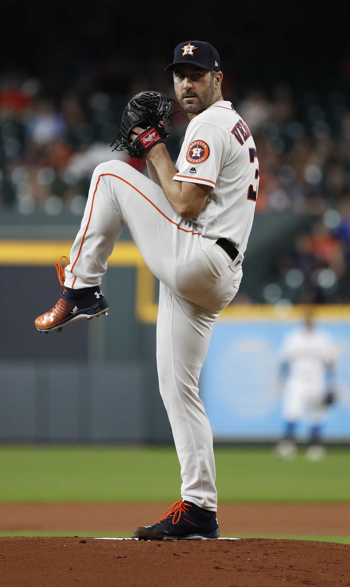 Justin Verlander by Dustin Bradford