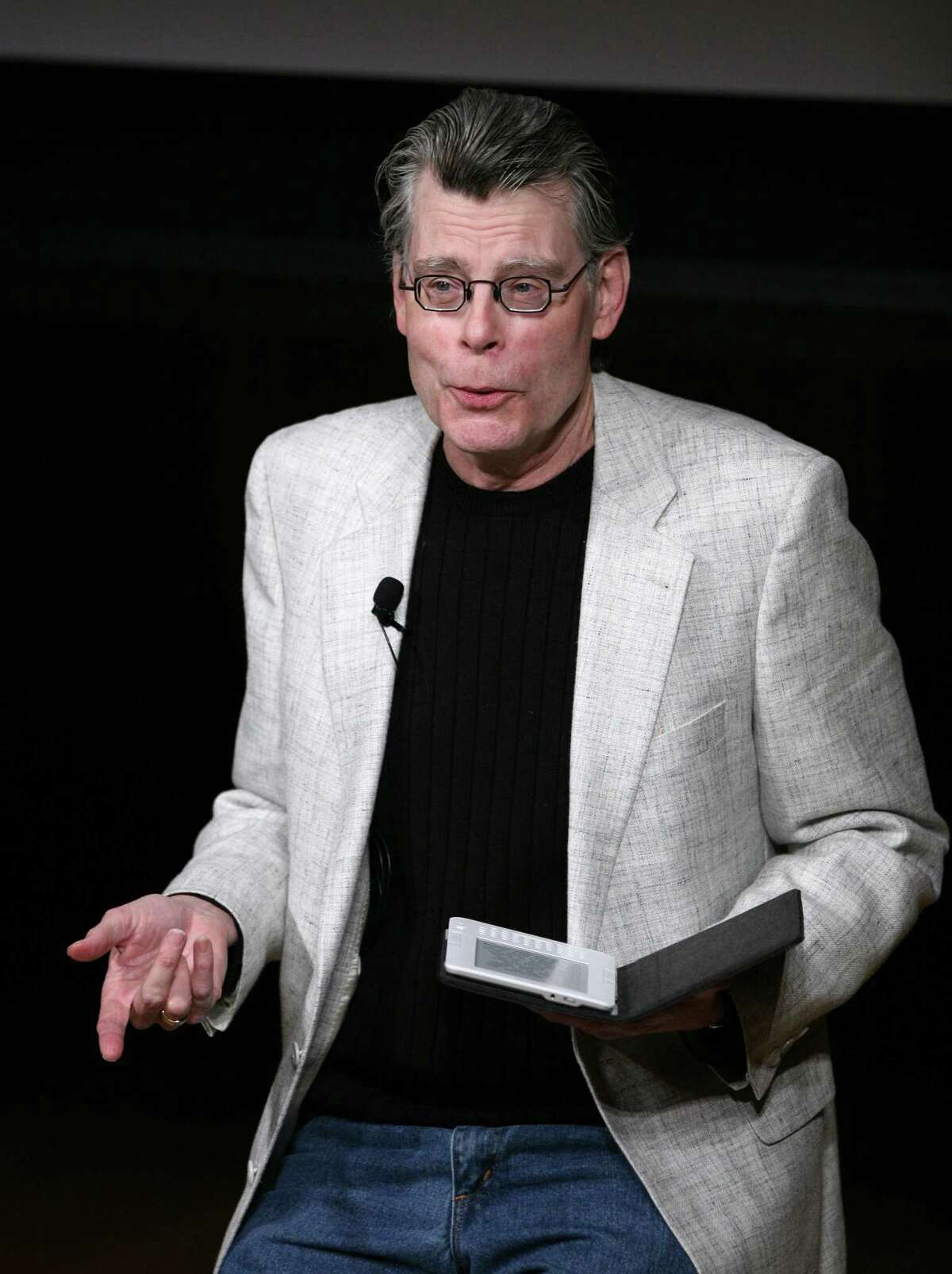 Author Stephen King (AP Photo/Mark Lennihan, File)