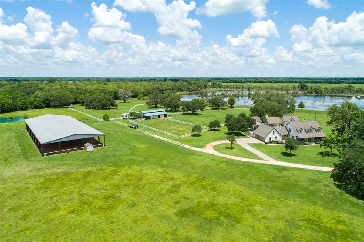Start your own little village at this Angleton ranch for sale