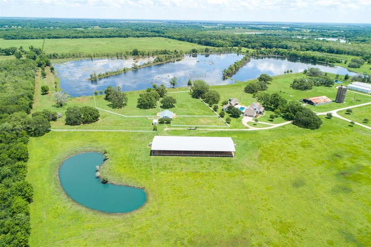 Start your own little village at this Angleton ranch for sale