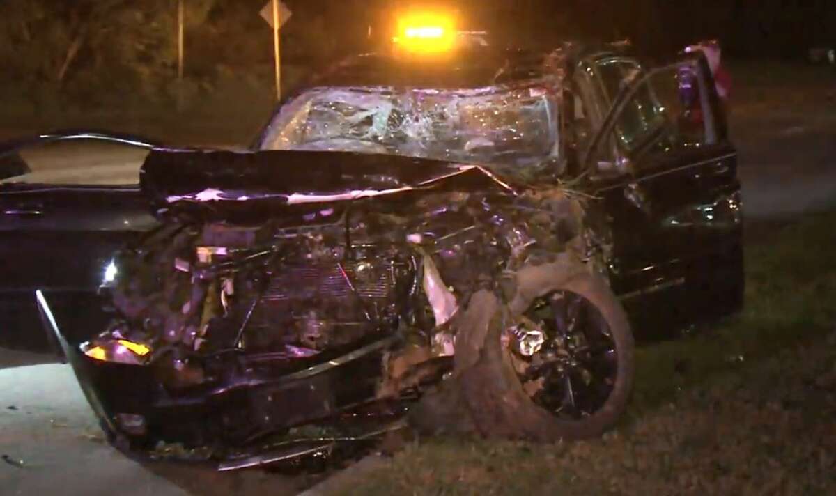 Two Injured In Possible Drunken-driving Crash In Humble