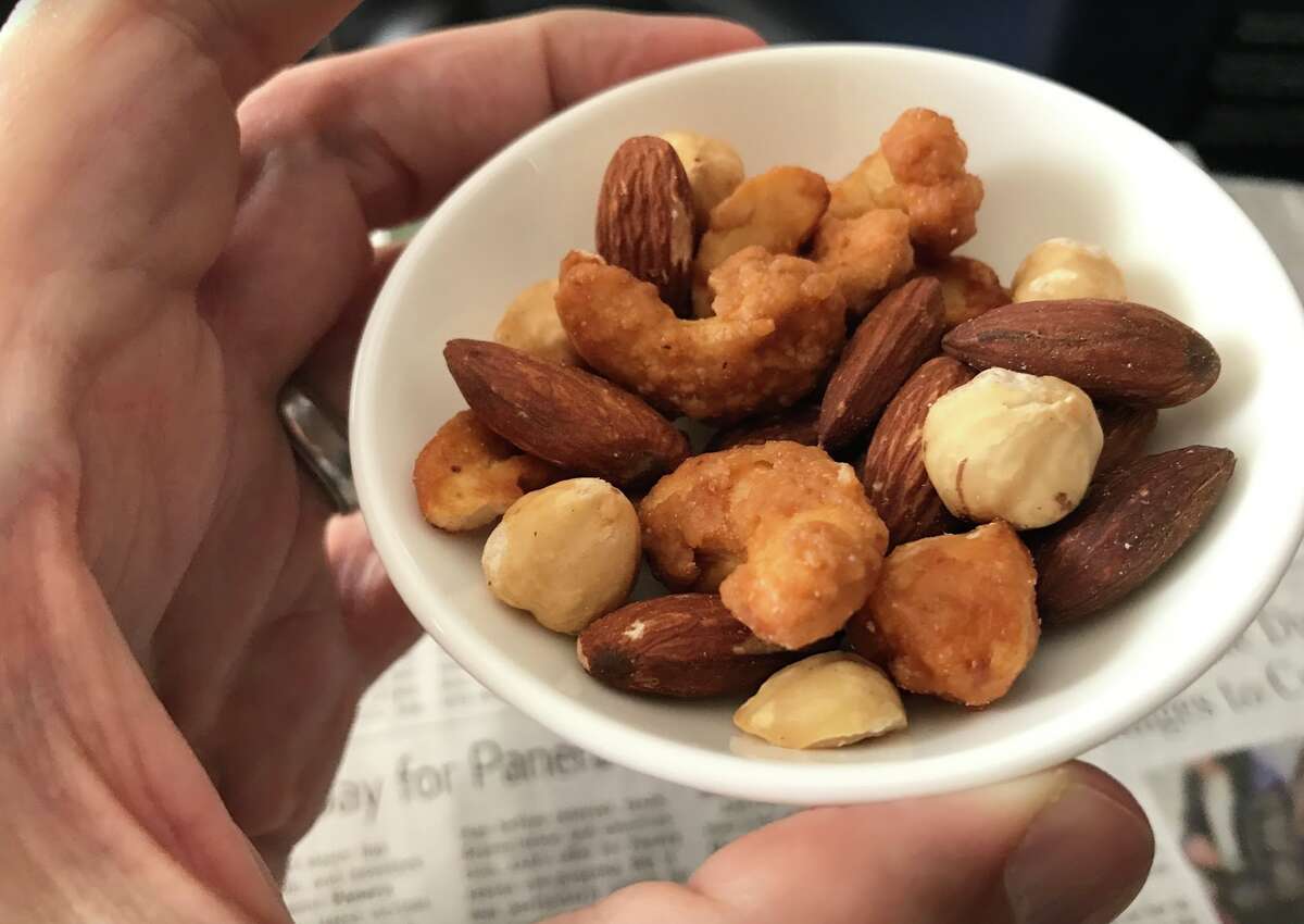Airline snack mix minus the peanuts. Have an opinion?