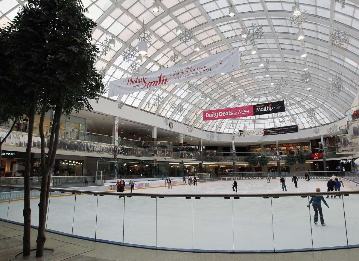 West Edmonton Mall A general view of the skating rink inside the West Edmonton Mall photographed on November 30, 2011 in Edmonton, Alberta, Canada. (Photo by Bruce Bennett/Getty Images)