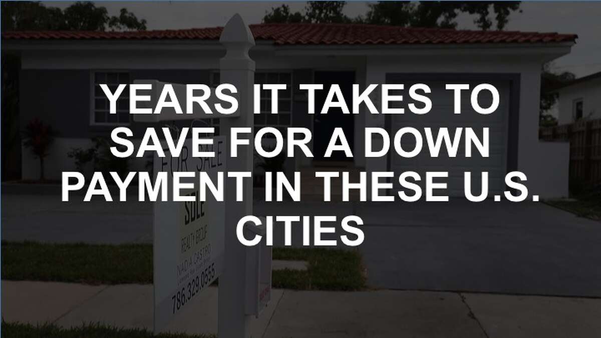 Click through the slideshow to see how long it would take to save for a home downpayment, depending on the city.