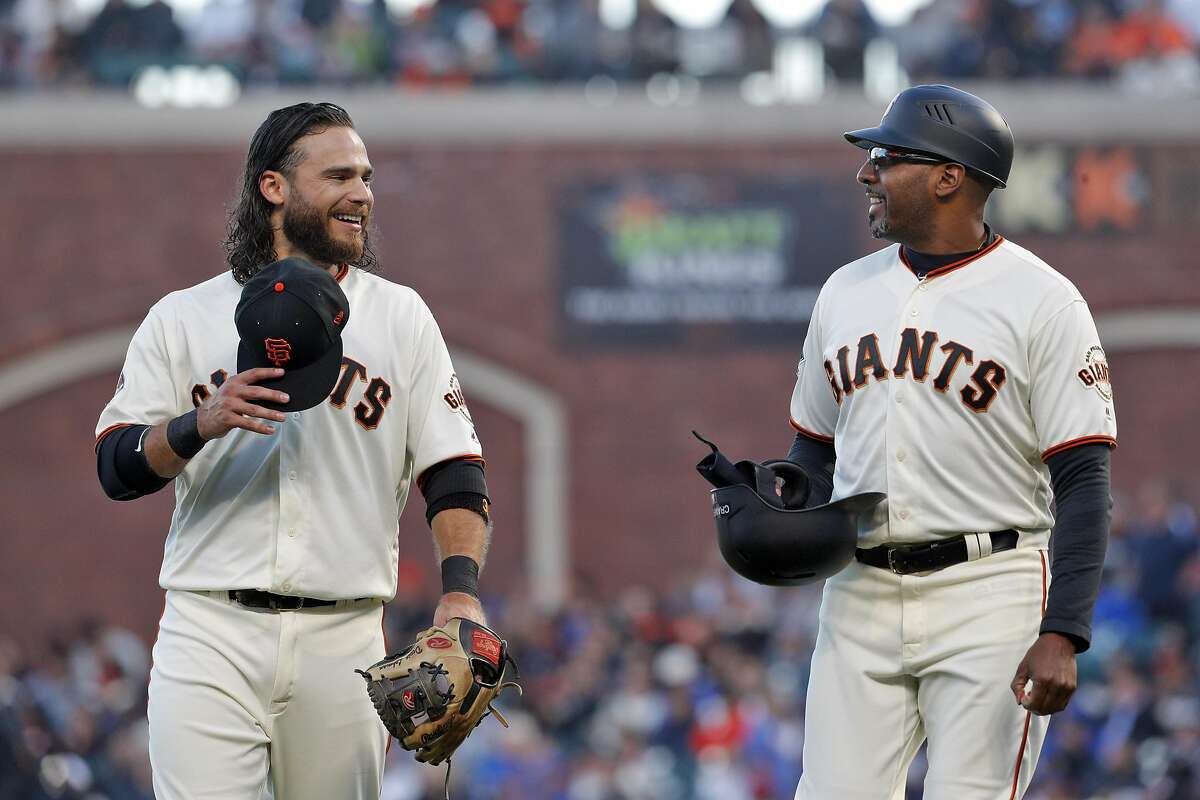 San Francisco Giants baseball team plays the Chicago Cubs at AT&T