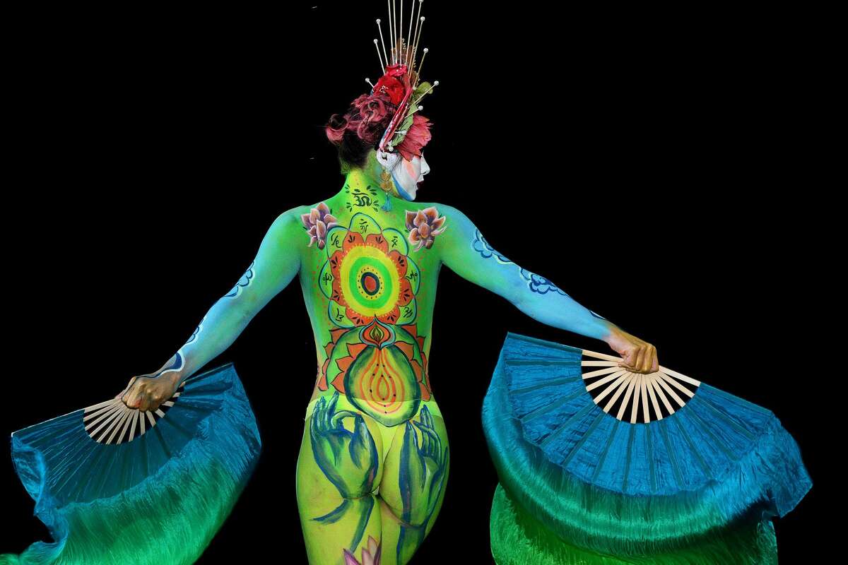 Photos World Bodypainting Festival Gets Creative Naked In Austria