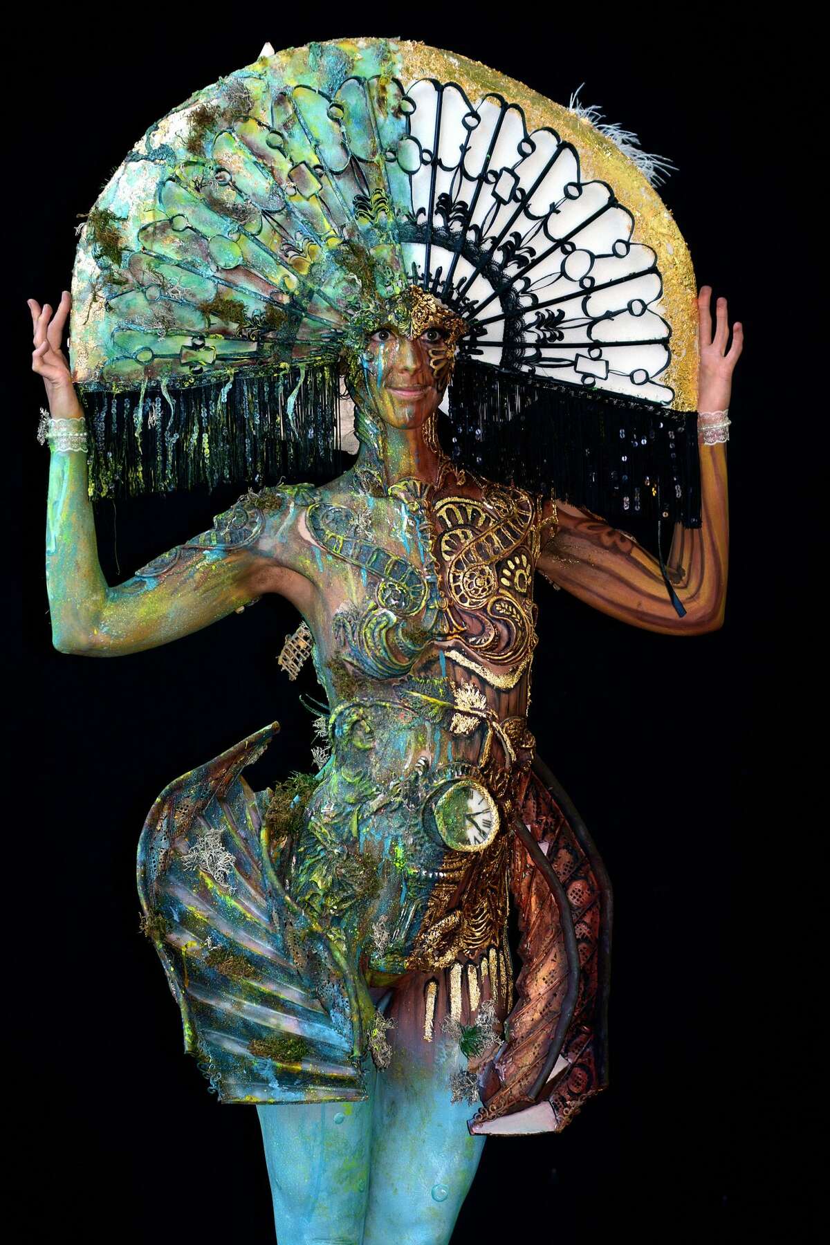PHOTOS World Bodypainting Festival gets creative, naked in Austria
