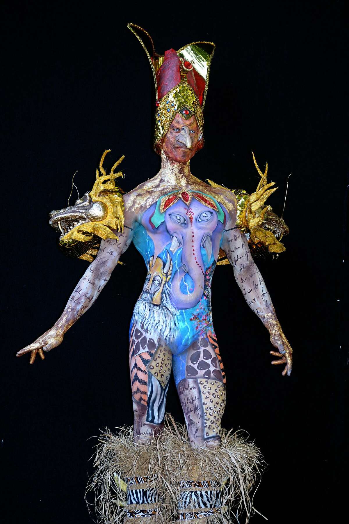 PHOTOS World Bodypainting Festival gets creative, naked in Austria