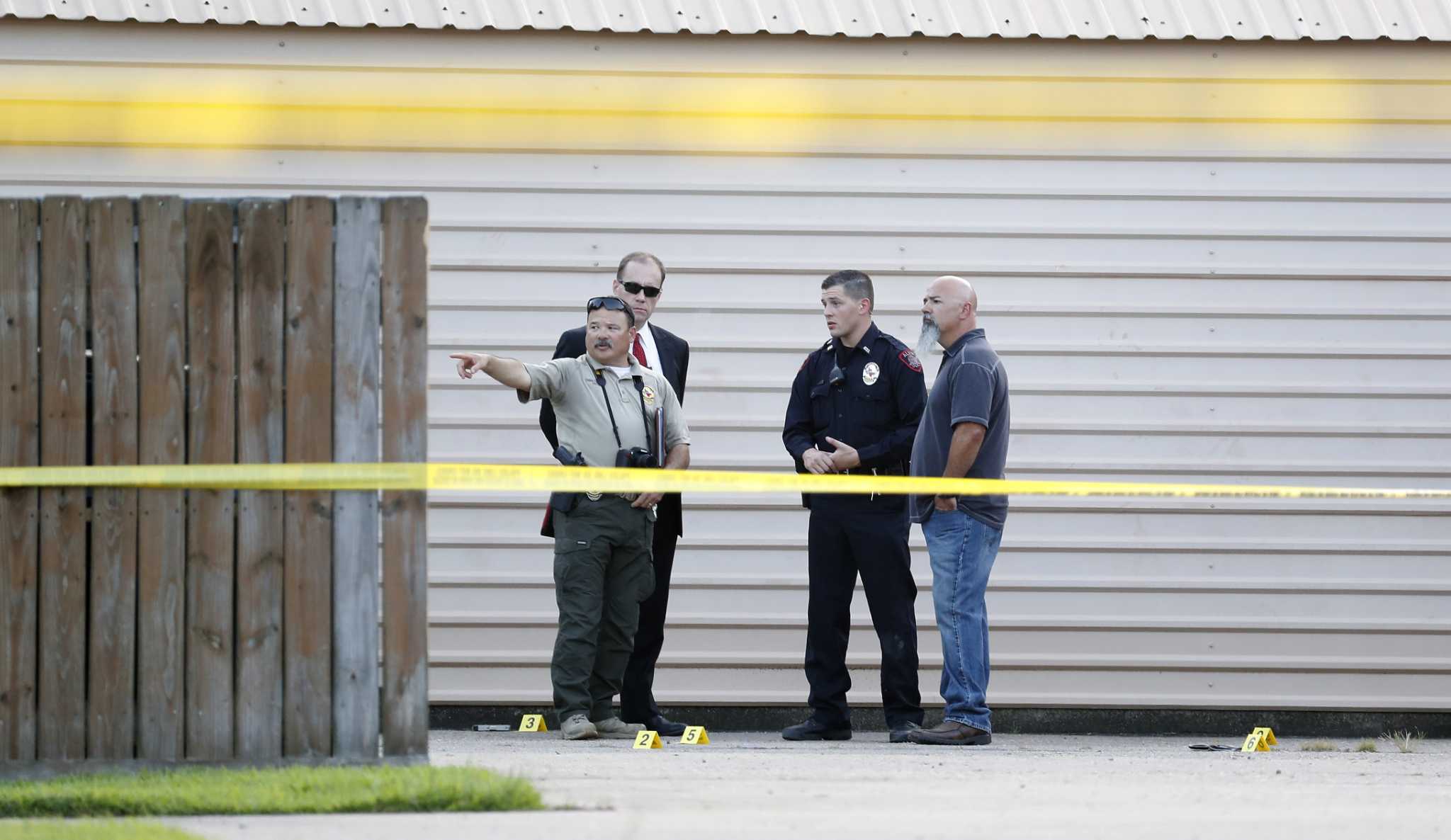 Officer involved in shooting outside Alvin church