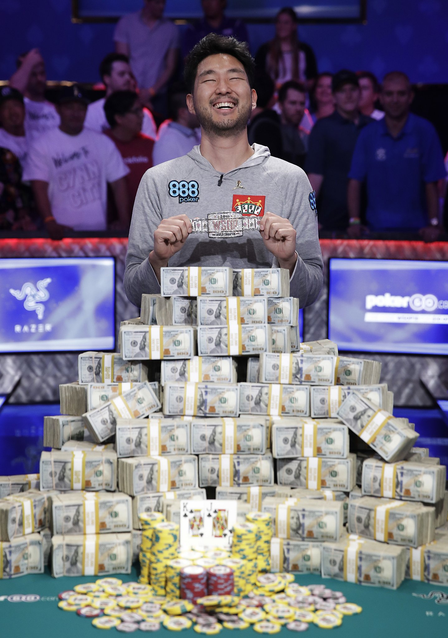 This is the final hand that won 8.8M and the WSOP Main Event SFGate