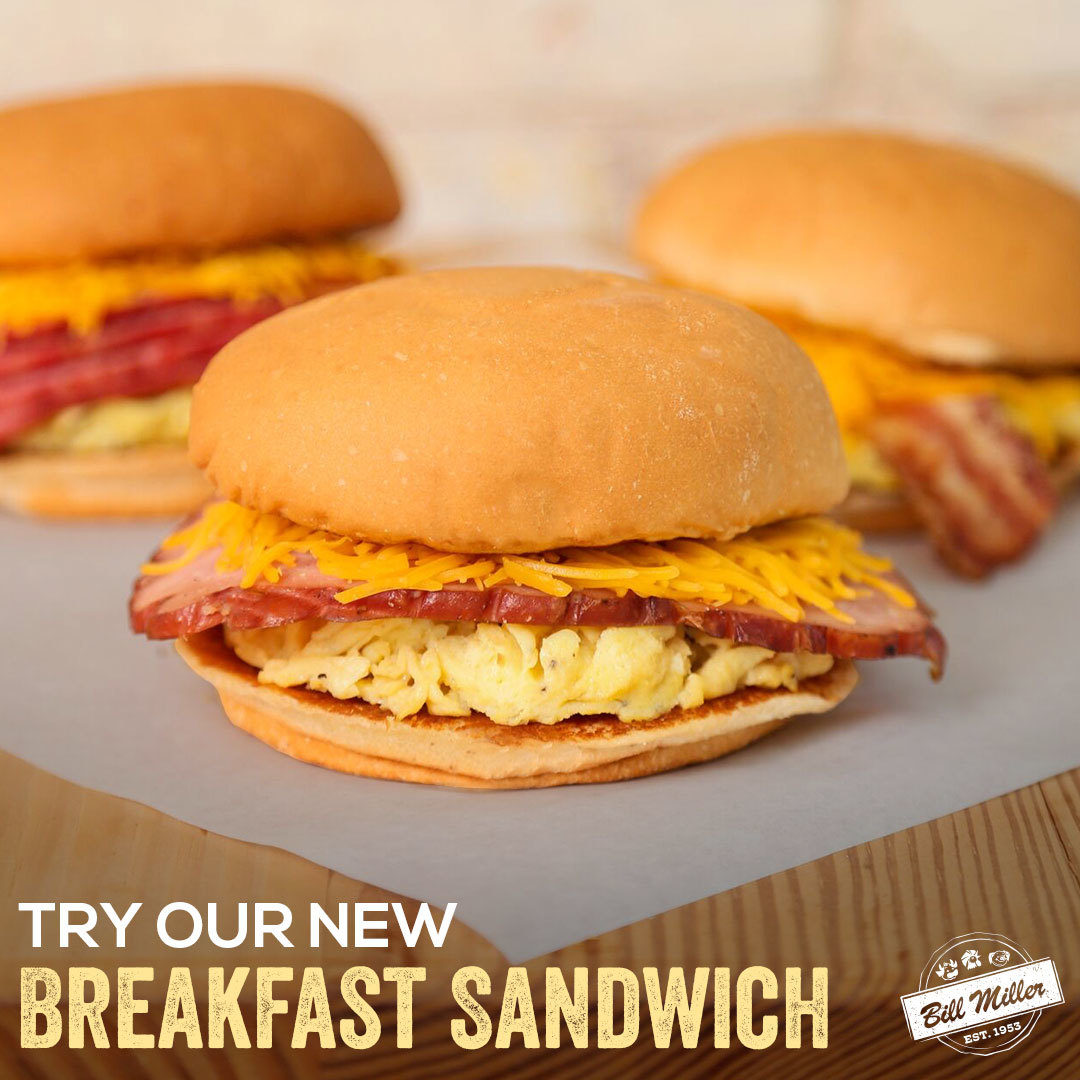 Bill Miller Bar-B-Q debuts new breakfast sandwich in San Antonio