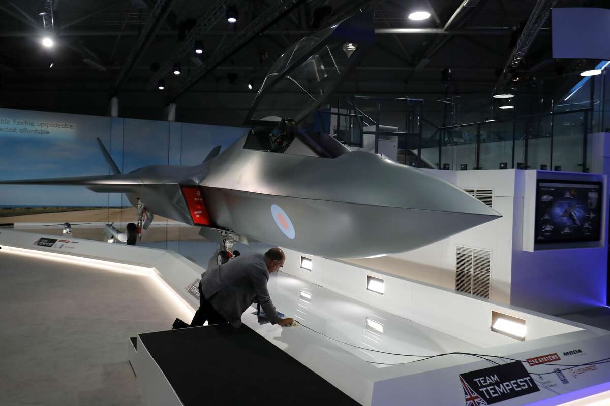 Britain unveils 'Tempest' fighter jet model for postBrexit world