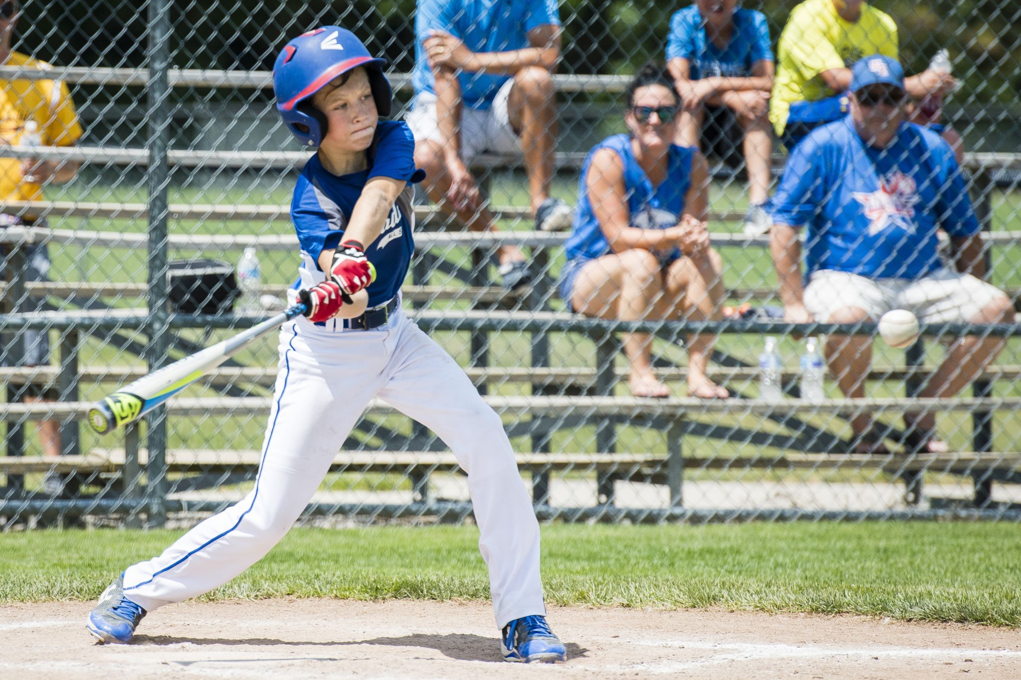 Gladwin vs. Northeast in Little League Baseball district tournament