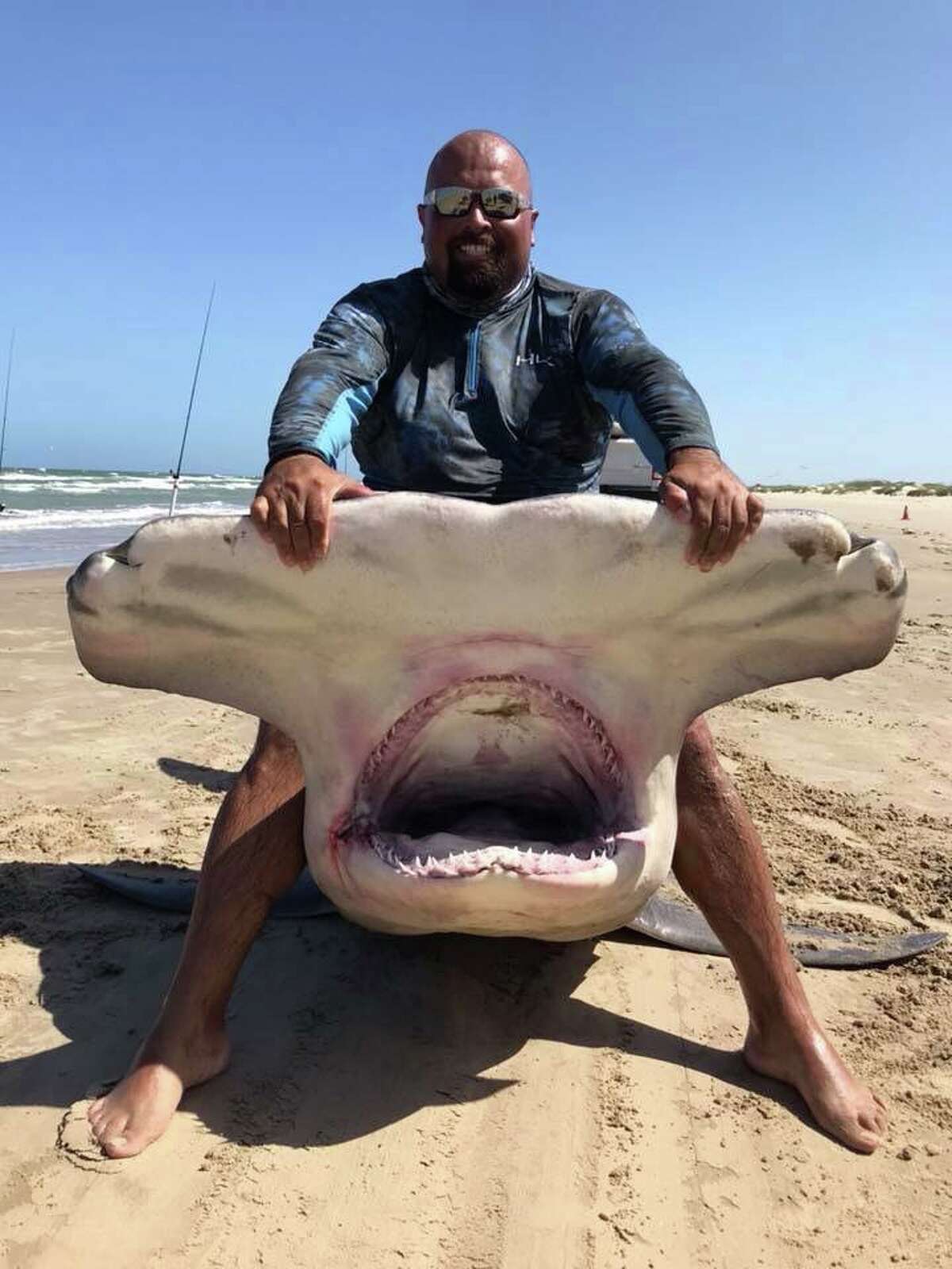 Corpus Christi Man Makes Hammerhead Catch Of Multiple Lifetimes At