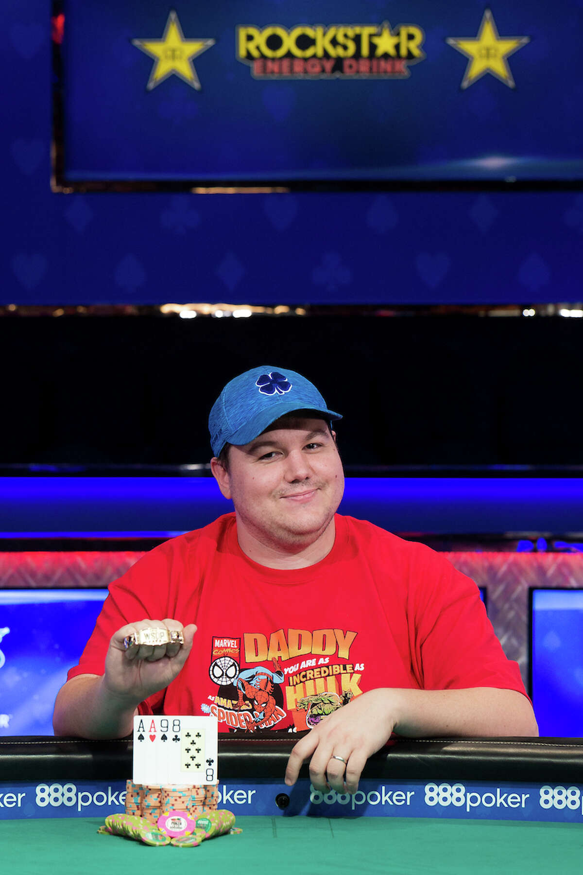 Troy native Shaun Deeb won his second World Series of Poker bracelet of the summer on July 14, 2018, in Las Vegas.
