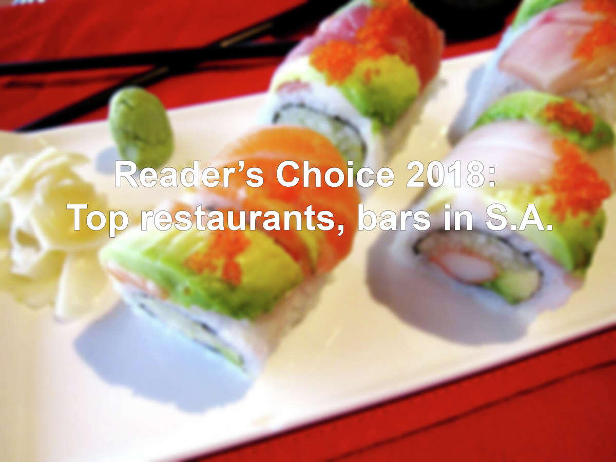 Express-News readers voted to choose their favorite restaurants and bars in 2018. Categories range from best place to grab a beer and best special occasion restaurant, to more specific categories like best chicken-fried steak and best tacos. Click through the gallery to see the restaurants and bars readers loved the most this year.