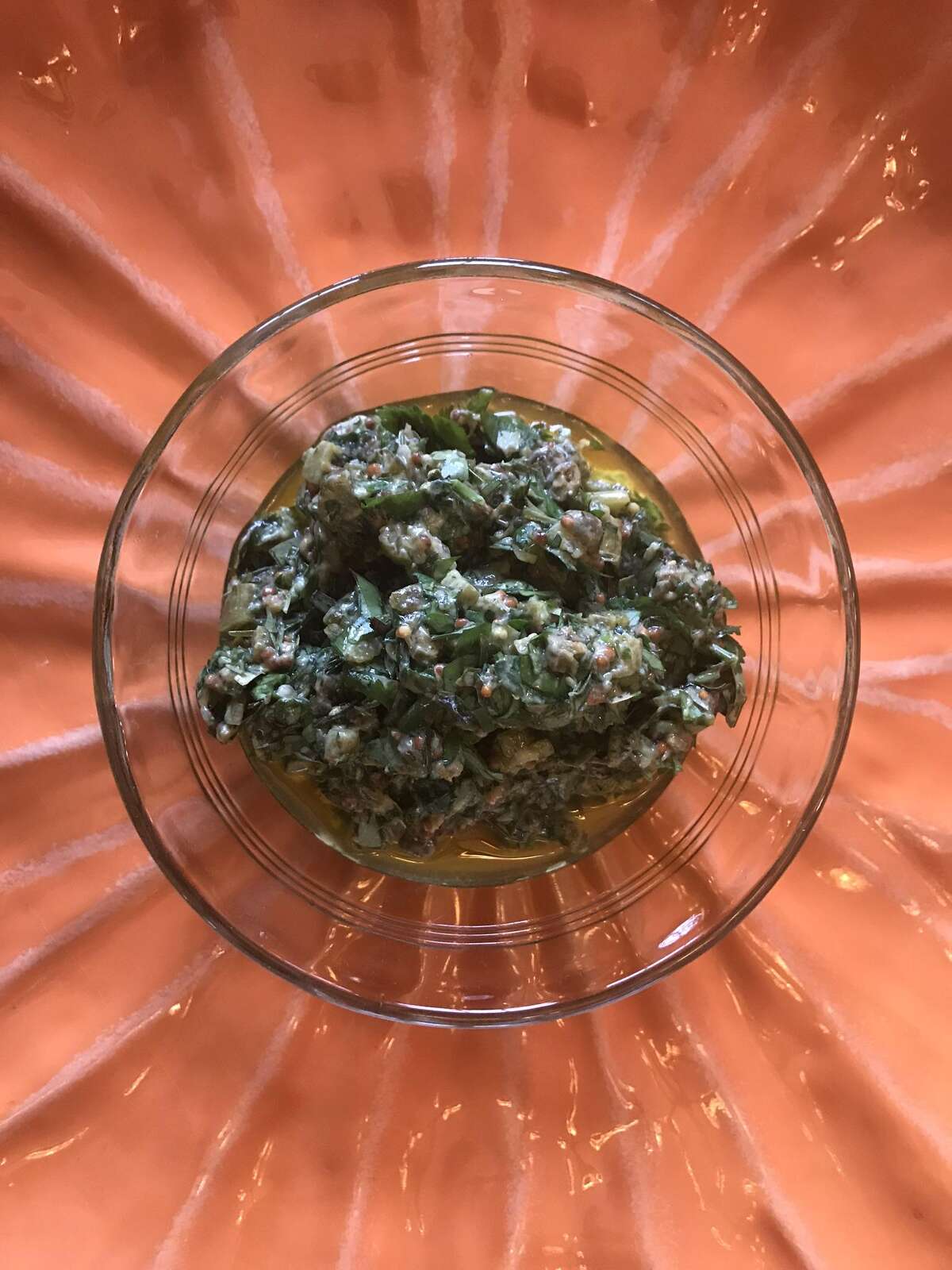 The herby salsa verde you will want to slather on everything