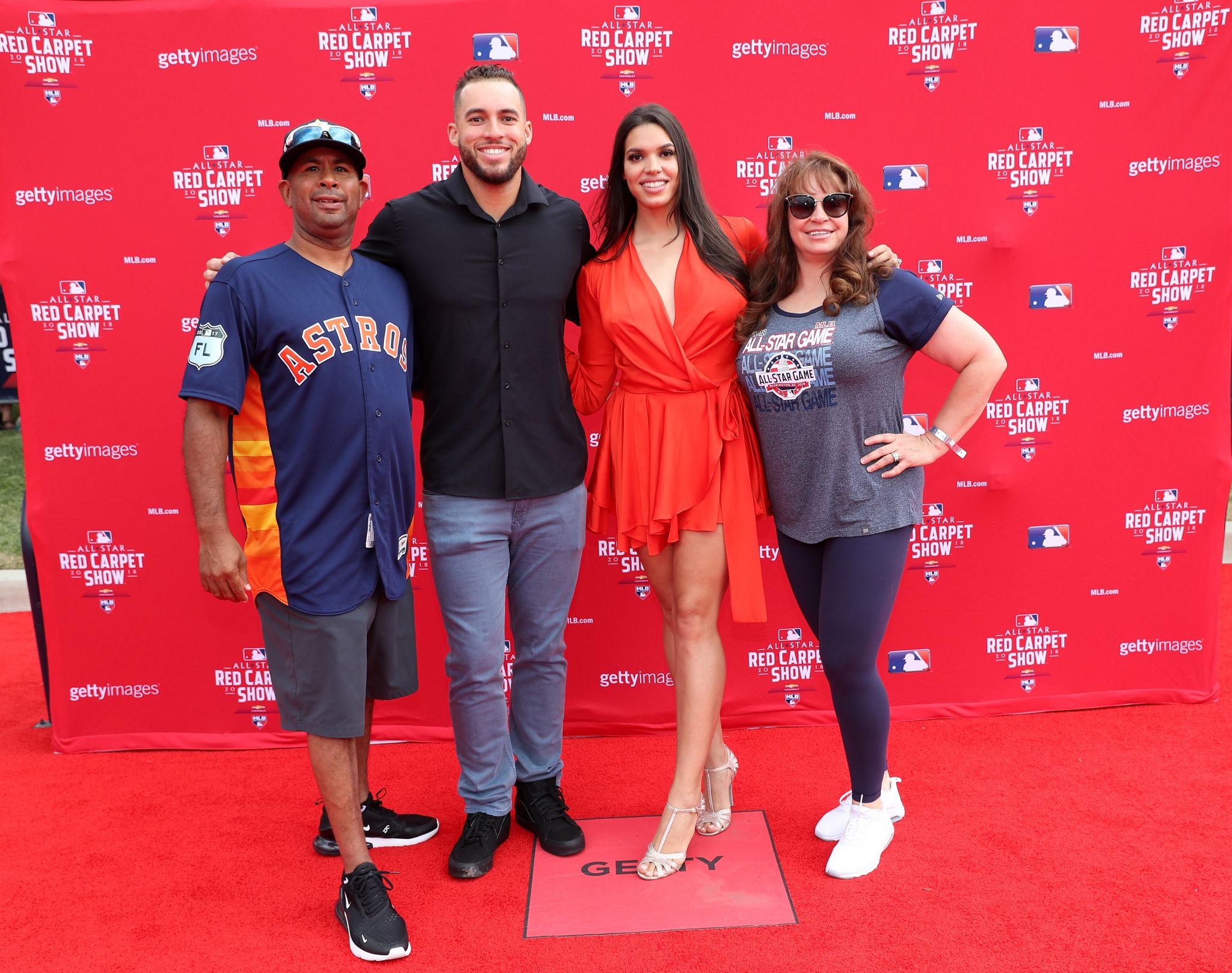 Astros stars, wives walk the All-Star Game red carpet