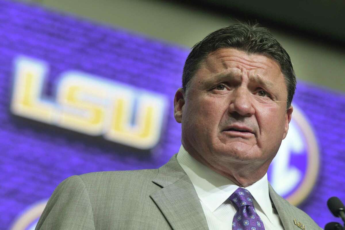 Coach Ed Orgeron 2021 SEC Media Day Press Conference – LSU