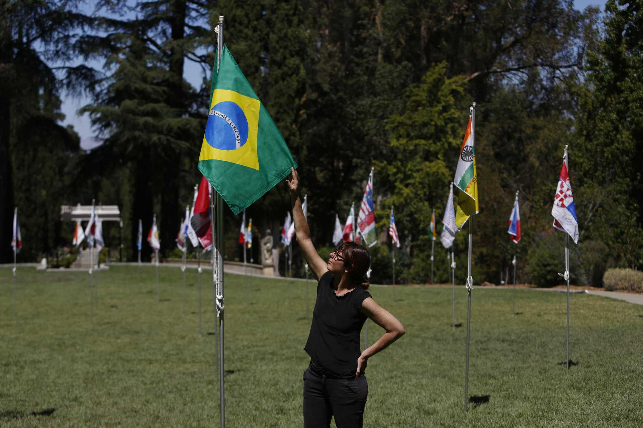 Immigrant flags fly at Montalvo Arts Center for latest exhibition