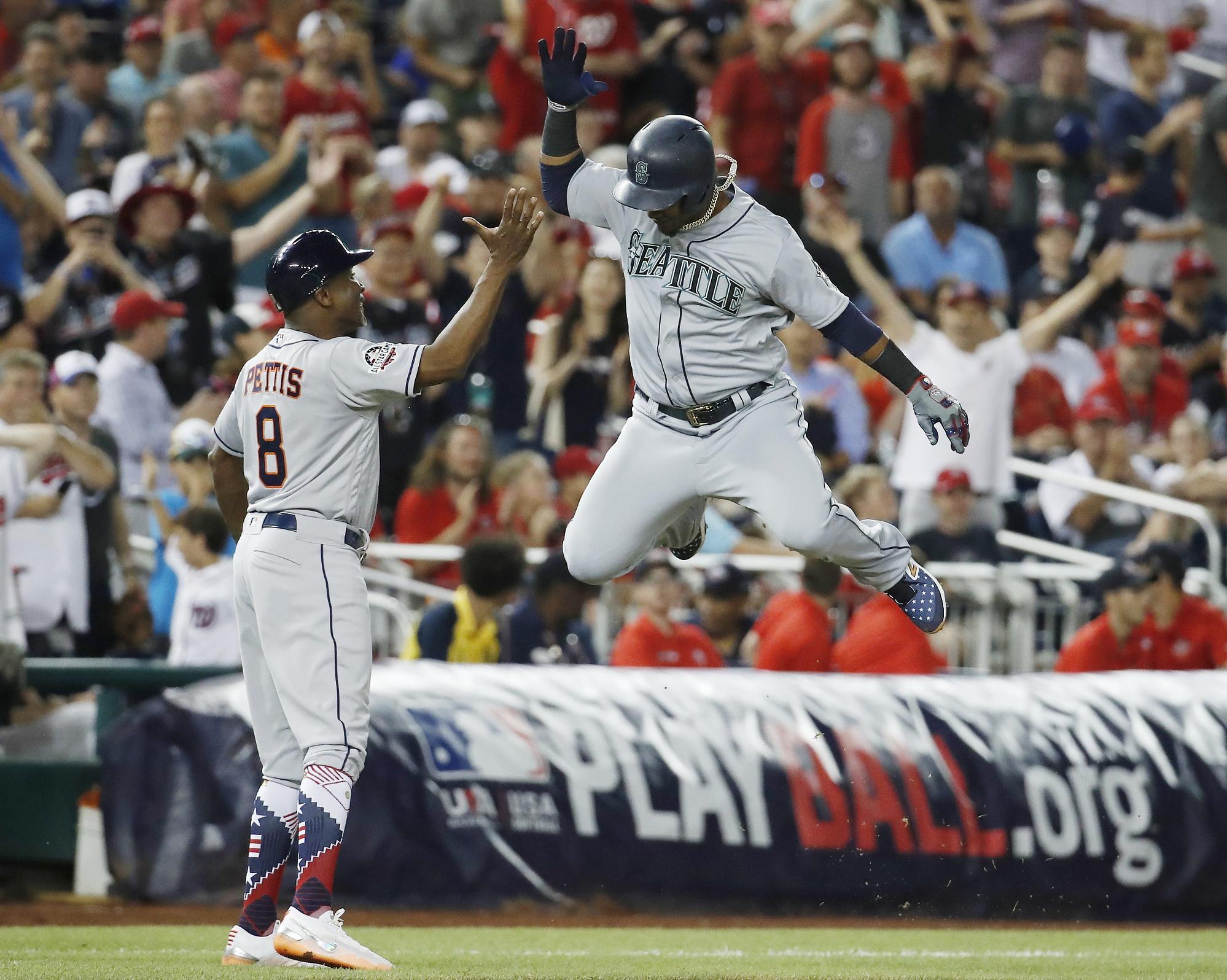 MLB All-Star Game: Record 10 homers, slew of strikeouts as American League  tops National League, 8-6 in 10 innings - CBS News